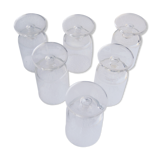 6 old wine glasses by Luminarc