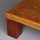 Brutalist Coffee Table by Rolf Middleboe & Gorm Lindum for Tranekaer, Denmark 1970s