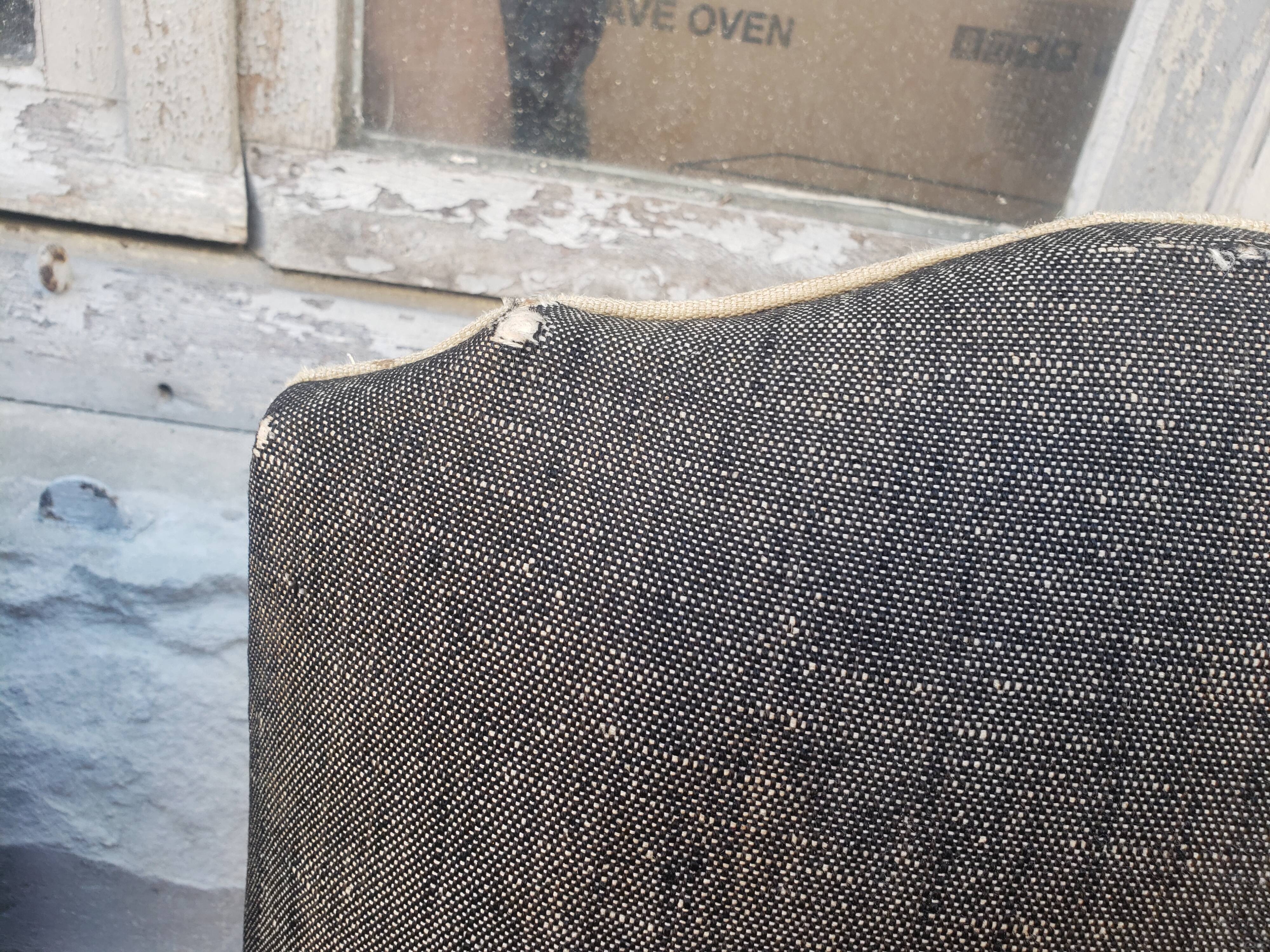 8 vintage chairs lined grey black