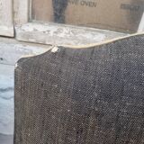 8 vintage chairs lined grey black