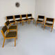 Set of 8 Thygesen and Sorensen / Magnus Olesen designer chairs from the 70s