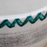 Vase diabolo vintage céramique année 60