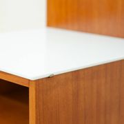 Paire de tables de chevet entièrement rénovées par Mojmír Požár, années 1960, Tchécoslovaquie