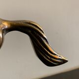 Brass horse lamp 1970