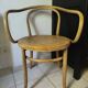 Antique Fischel armchair in bent wood
