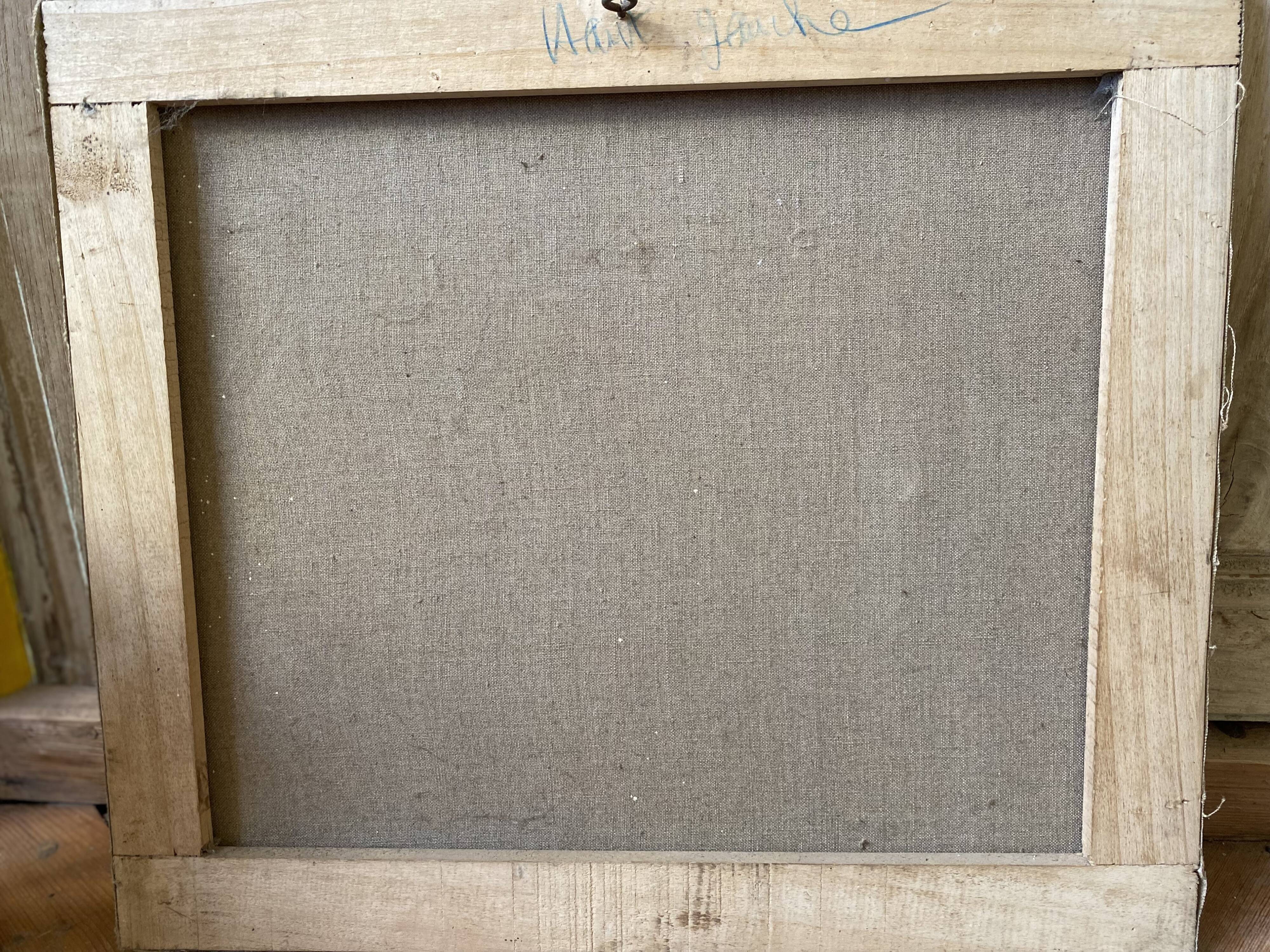 Peinture à l'huile sur toile