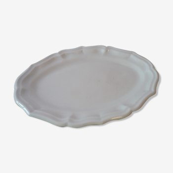 Plat ovale en porcelaine Gien