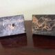 Frajou - Pair of Bookends with Birds, Woodpecker & Portor Marble