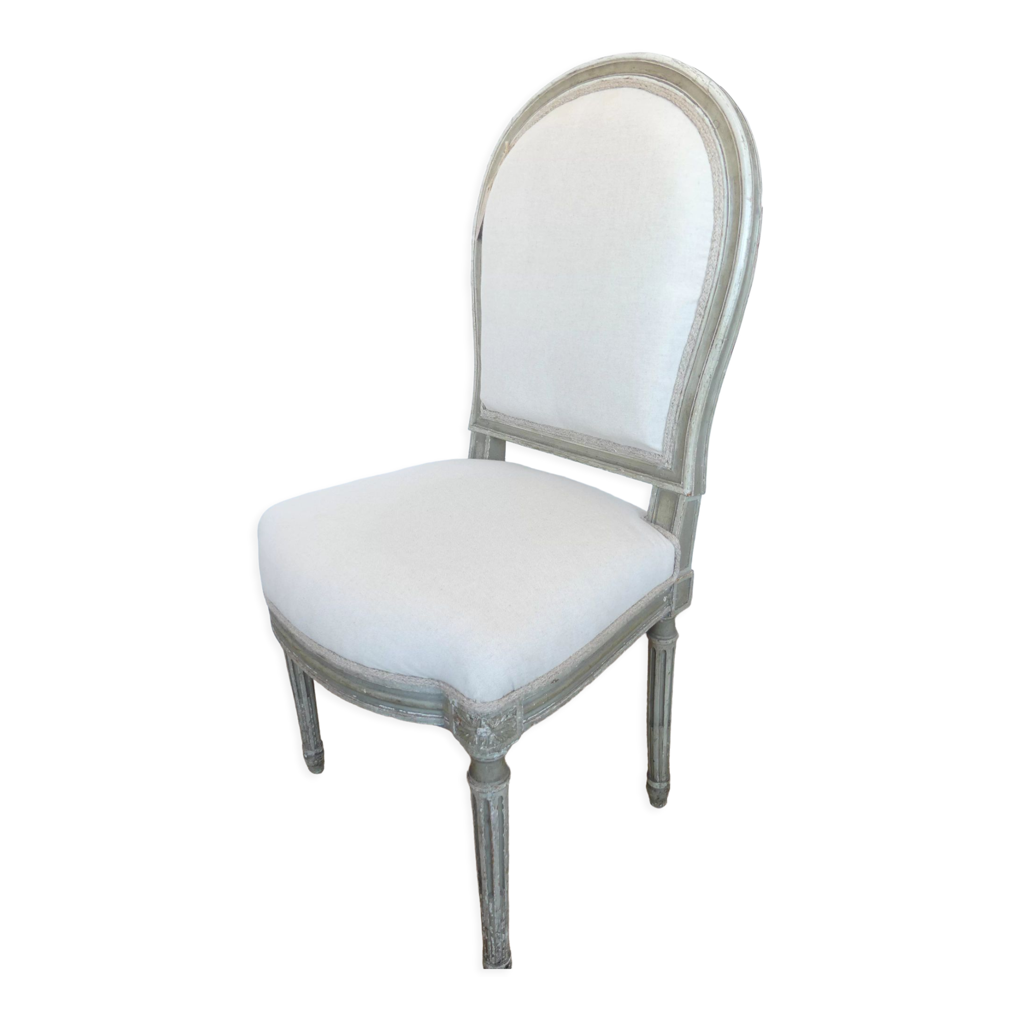 Chaise médaillon Louis XV
