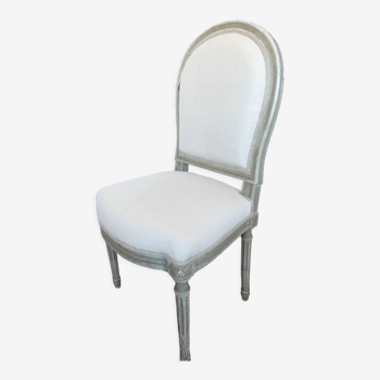 Louis XV medallion chair