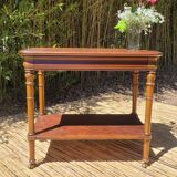 Console d'appoint à roulettes - rénovée