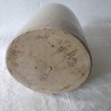 Former enamelled stoneware jar