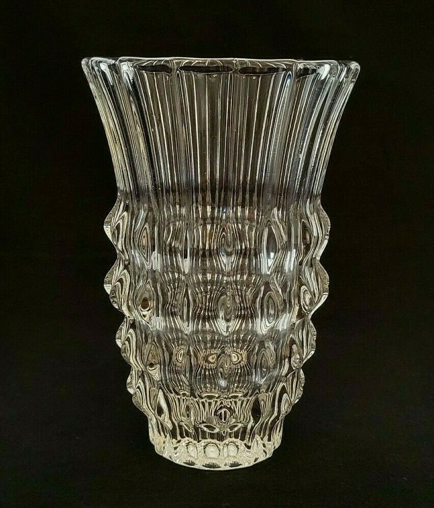 Vintage crystal vase