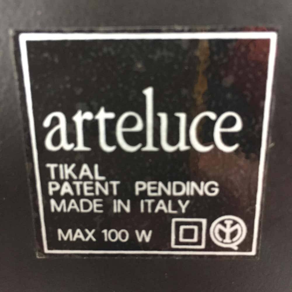 Tikal lamp by Pier Giuseppe Ramella for Arteluce, 1980
