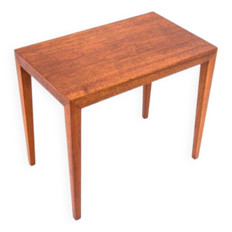 Table basse en teck, Haslev Møbelfabrik, Danemark, années 1960