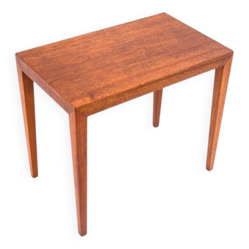 Table basse en teck, Haslev Møbelfabrik, Danemark, années 1960