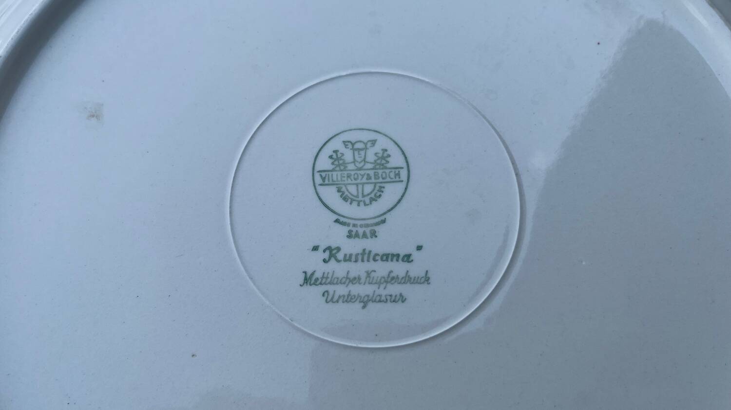Villeroy and Boch serving dish 1960