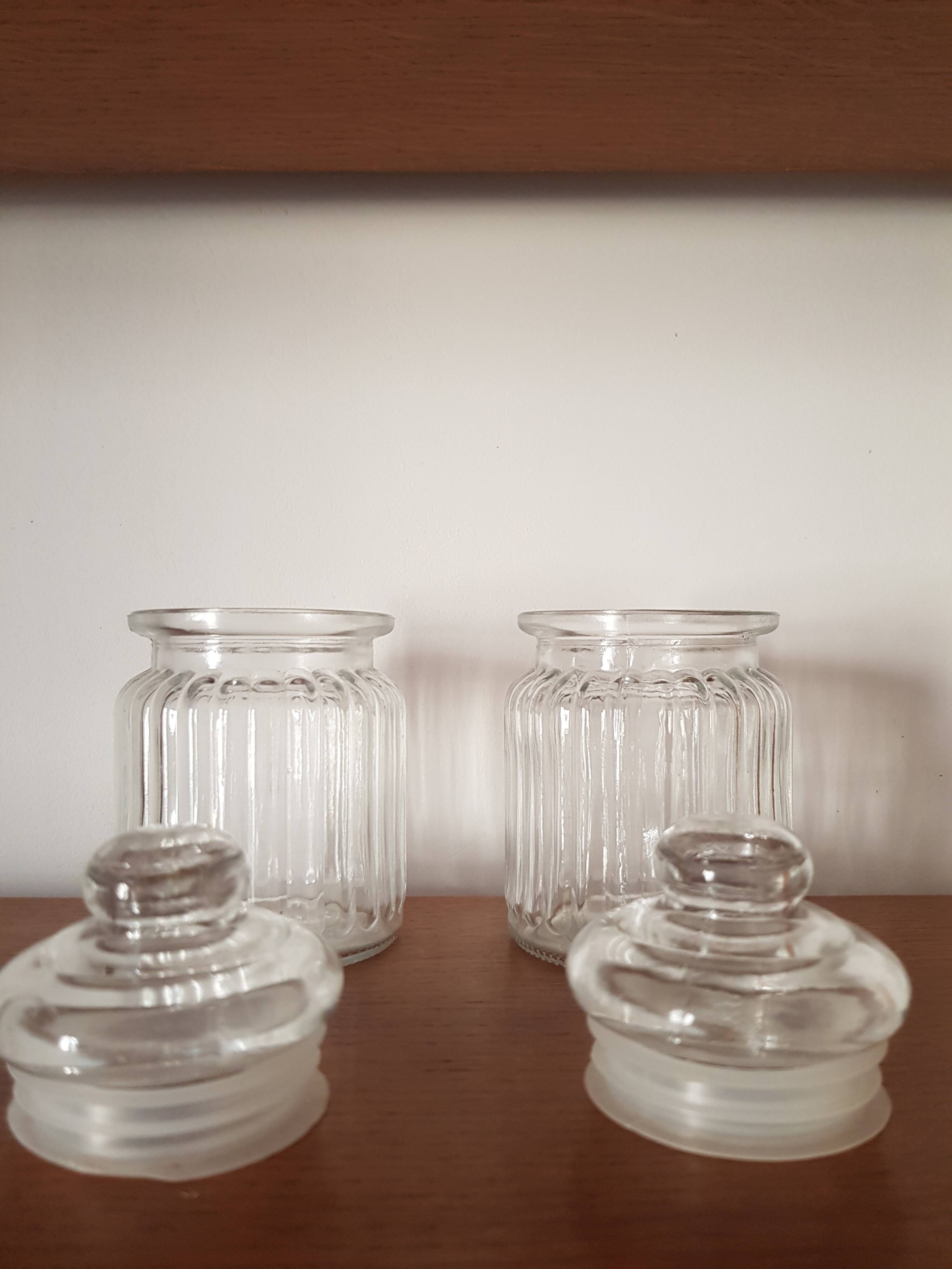 Set of 2 small vintage candy boxes