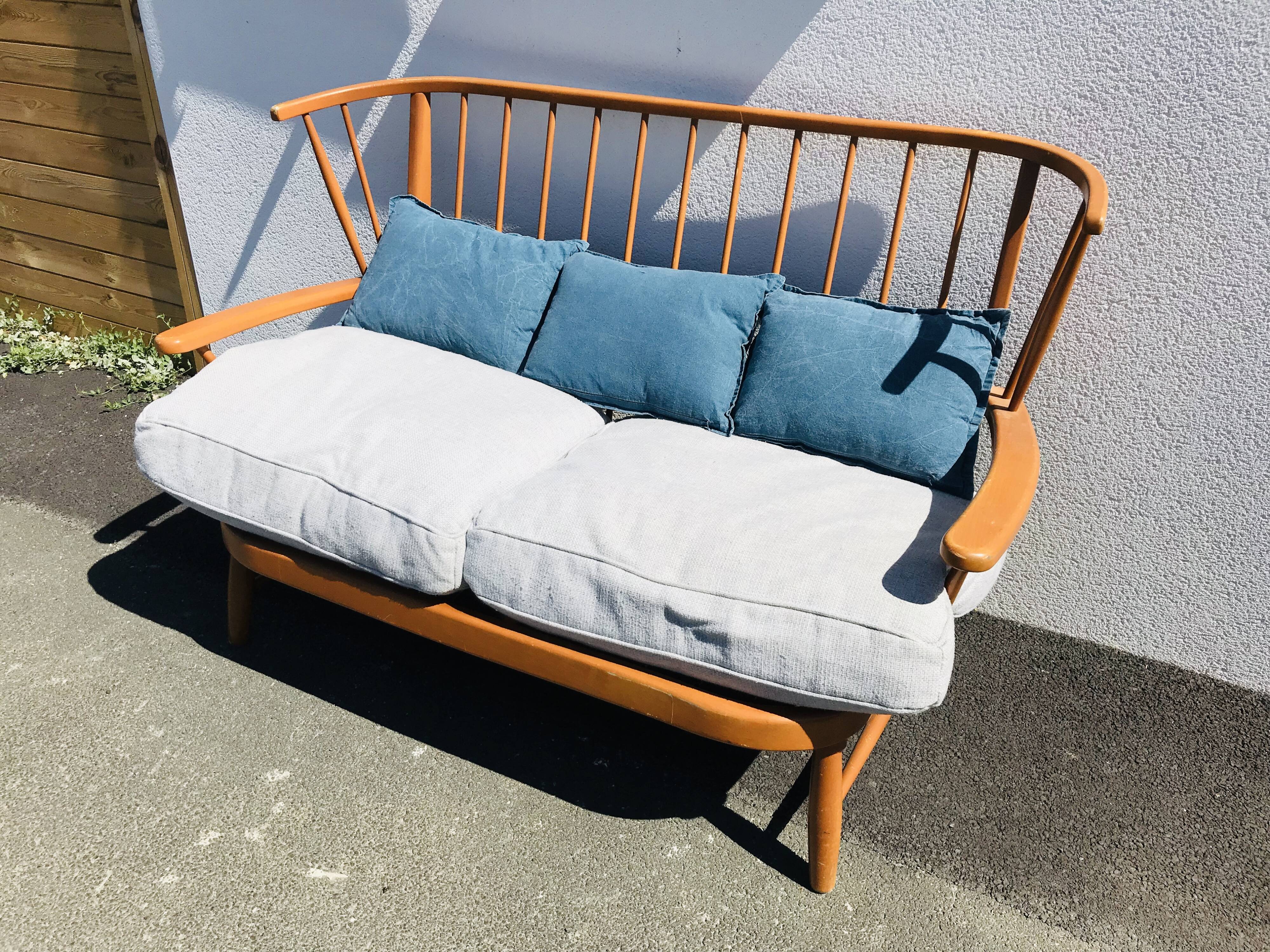 Ercol style bench