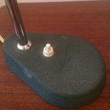 Articulated lamp, green granita metal, 1960