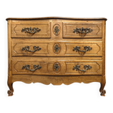 Louis XIV period chest of drawers in oak