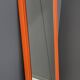 XXL orange Quadro mirror by Schönbuch 1970s