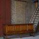 Danish enfilade from the mid-modern century in dark stained oak, 1960s.