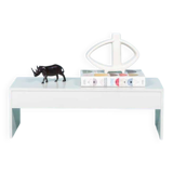 Minimalist television/audio furniture Pastoe q-bus, 1970s design.