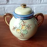 Service à thé en porcelaine fine japonaise vintage motif paysage