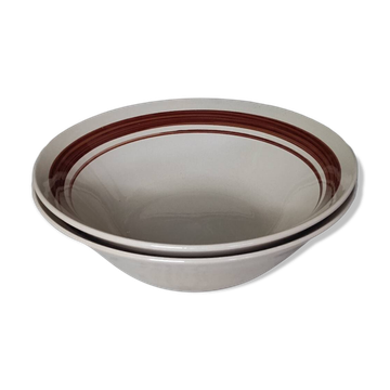 Brown deep plates
