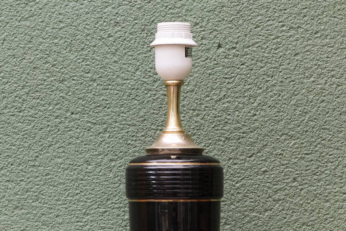 Pied de lampe "Trocadéro" par Robert de Schuytener, années 70-80