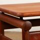 Very Large Danish Teak Coffee Table or Hall Bench by Borge Mogensen.