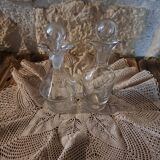 servant oil maker vinegar maker salt pepper shaker mustard pot Napoleon in Salins earthenware