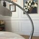 Flexible chrome metal desk lamp, 1970s
