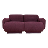Purple Modular Sofa, 1978, Germany