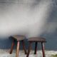 Duo de tabourets de ferme