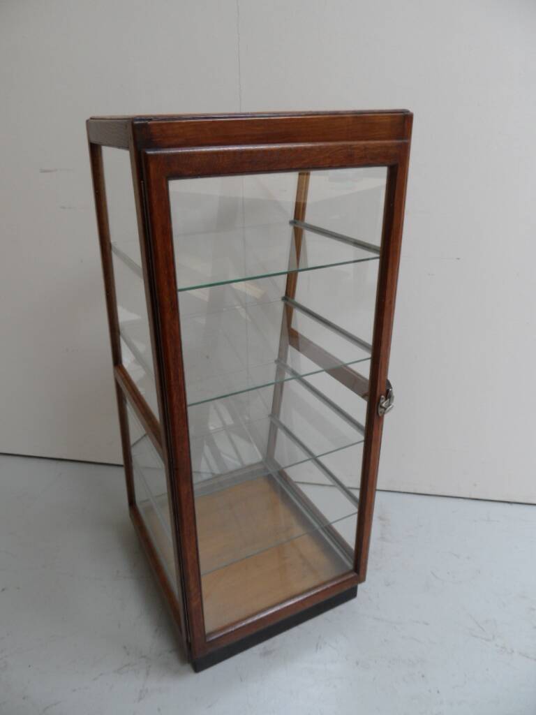 Antique bakery display cabinet