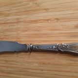 Solid silver cheese knife