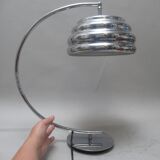 Art Deco Aluminor chrome lamp 1980s