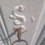 Moulded door with xix eme frame