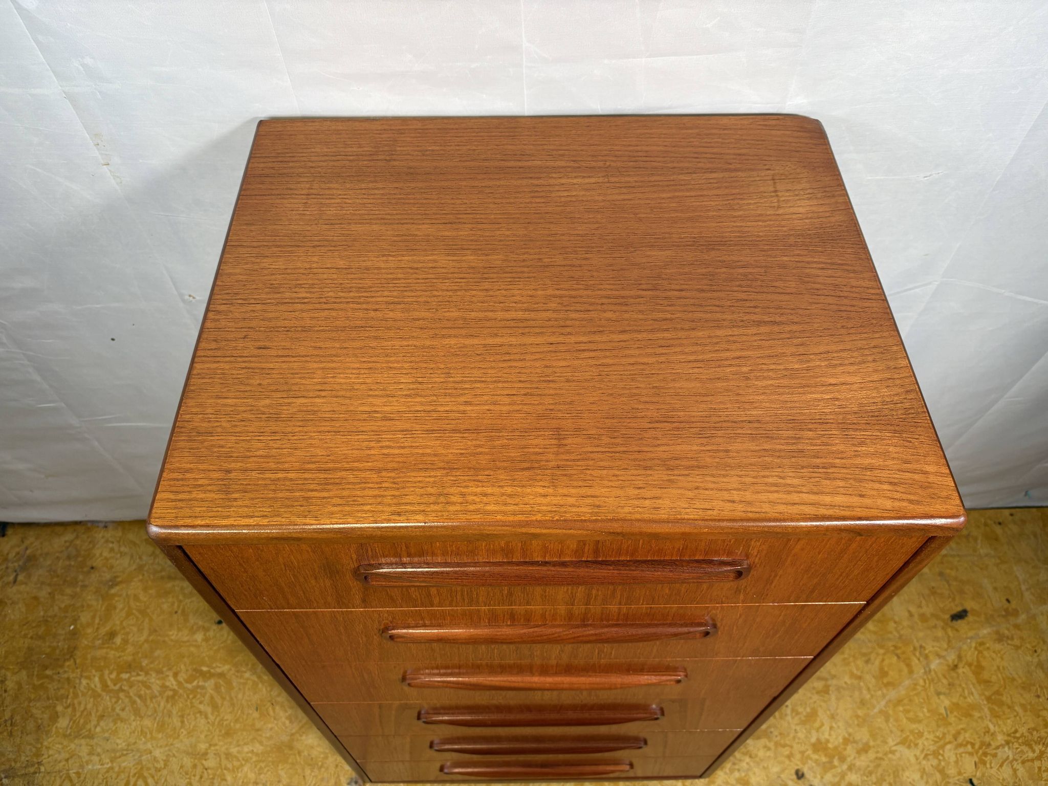 Mid-Century Retro Vintage Teak Tallboy Chest of Drawers by G Plan – Fresco