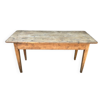 Solid oak farmhouse table