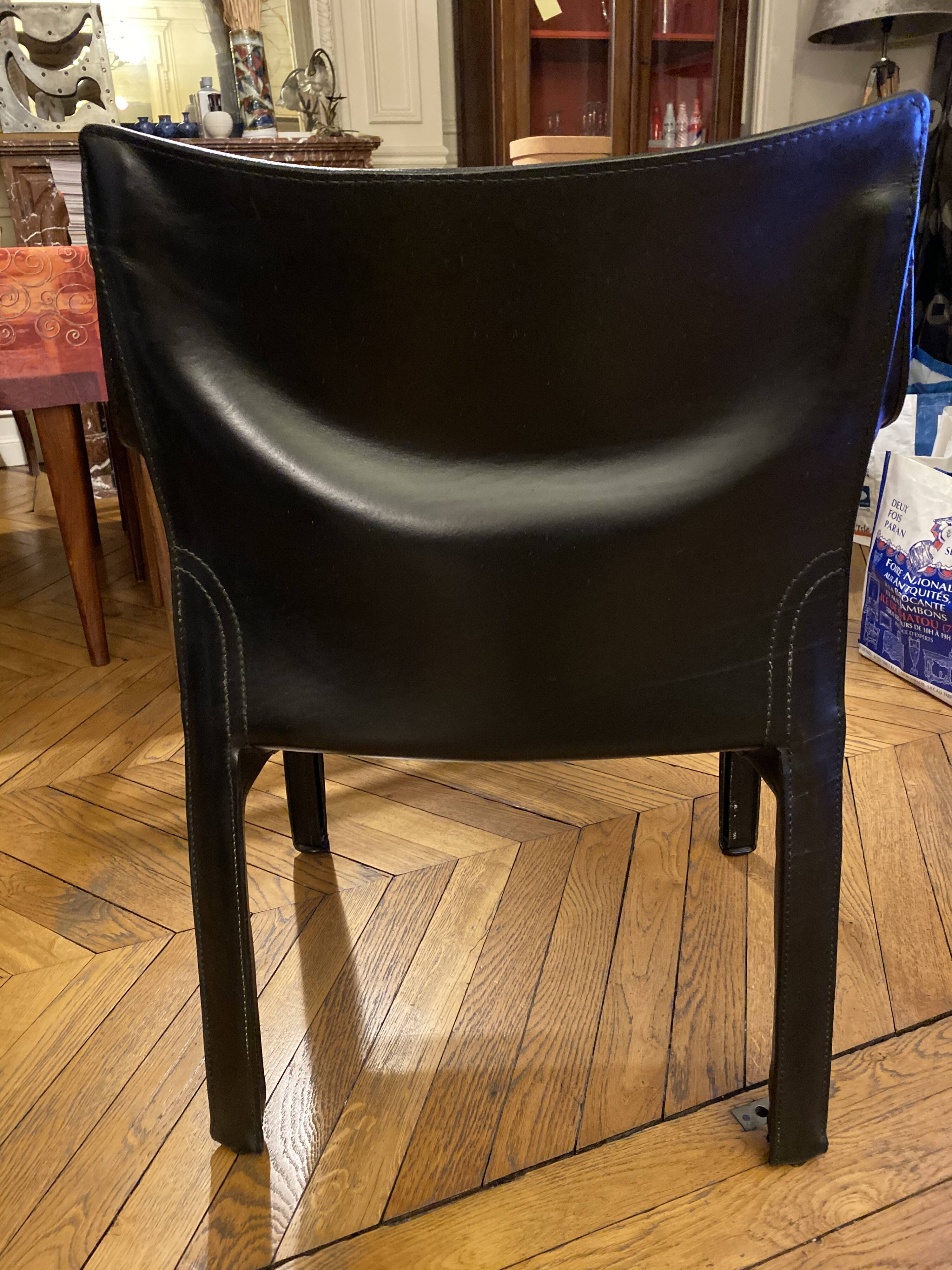 Cassina 413 Cab armchair