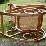 Rocking chair caned