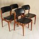 Model 49 dining chairs by Erik Buck for OD Møbler, 1960s