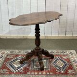 19th century Louis Philippe mahogany pedestal table