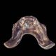 Crystal candlestick from Bayel, flower petal shape A559