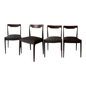 Lot de 4 chaises scandinave - niels