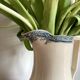 Toilet pitcher pitcher vase iron earth Gien model Saint Germain vintage old decoration