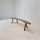 Wooden Tree Trunk Bench, France 1960s
